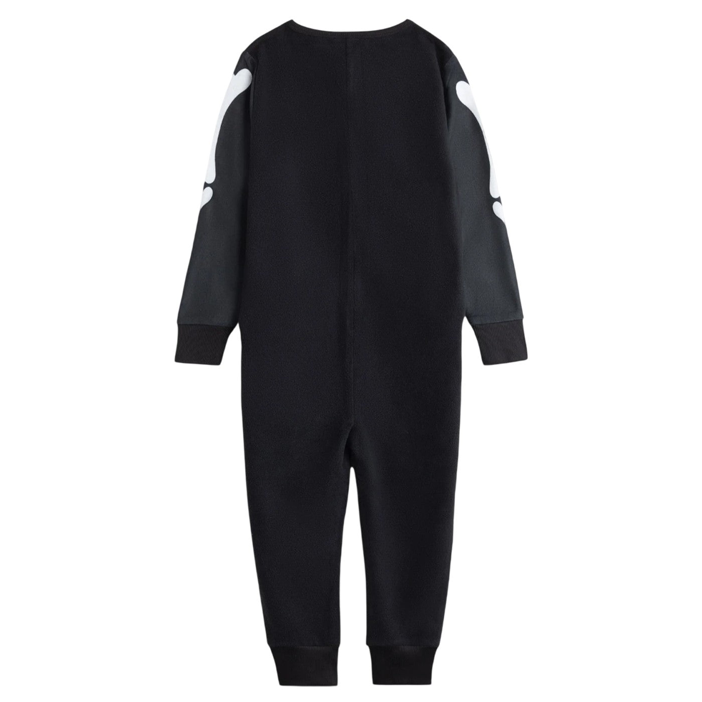 Black - Back - Show Me The Merch Childrens-Kids Skeleton All-In-One Nightwear