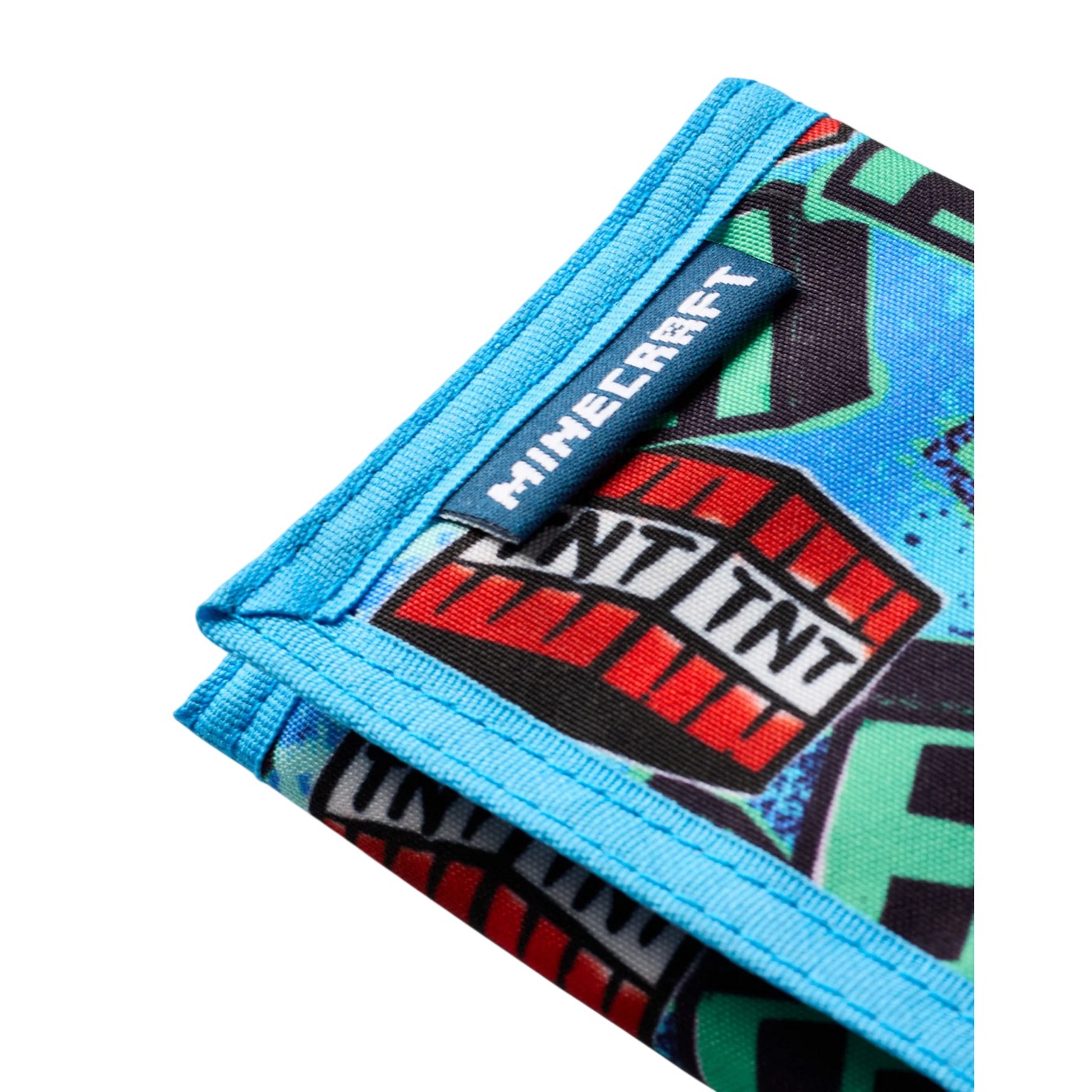 Blue - Pack Shot - Minecraft Graffiti Wallet