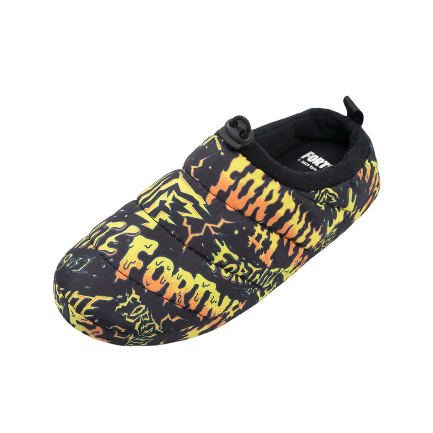 Multicoloured - Side - Fortnite Boys All-Over Print Logo Slippers