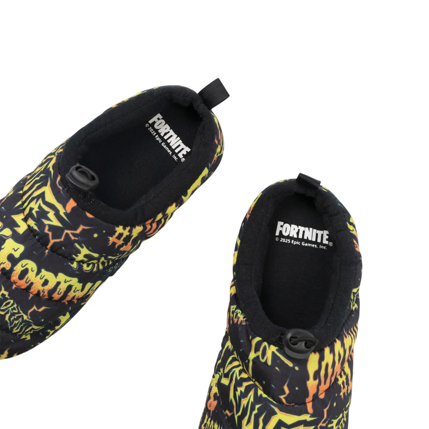 Multicoloured - Pack Shot - Fortnite Boys All-Over Print Logo Slippers