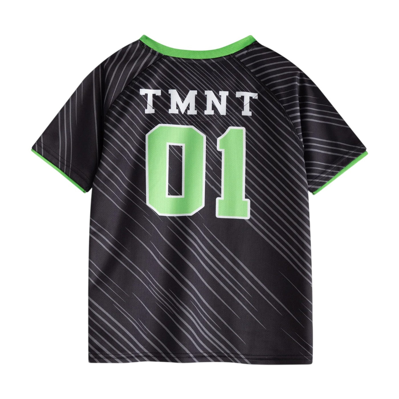 Black-Green - Side - Teenage Mutant Ninja Turtles Boys Group Football Kit