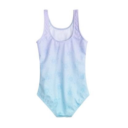 Multicoloured - Back - Lilo & Stitch Girls Stitch One Piece Swimsuit