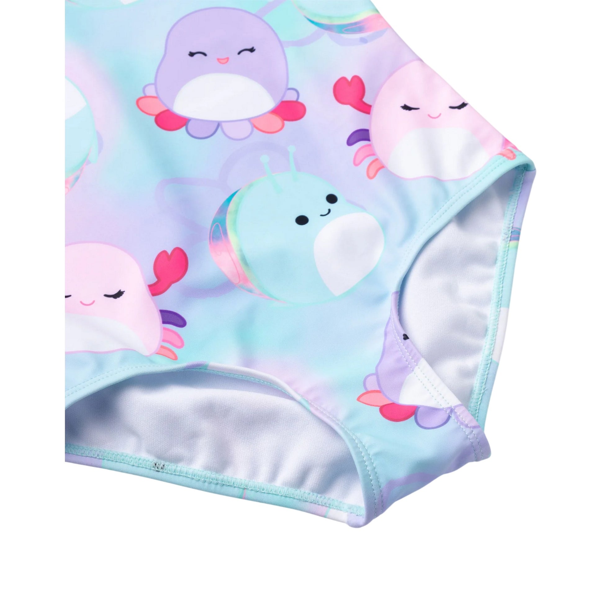 Multicoloured - Lifestyle - Squishmallows Girls Characters All-Over Print One Piece Swimsuit