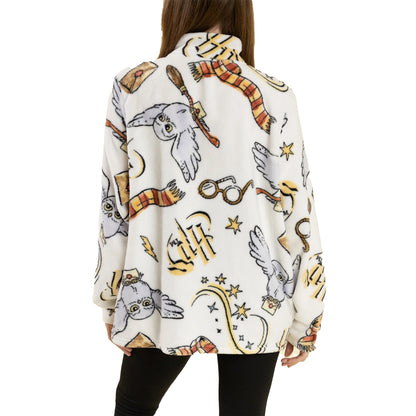 White - Lifestyle - Harry Potter Womens-Ladies Hedwig Jumper