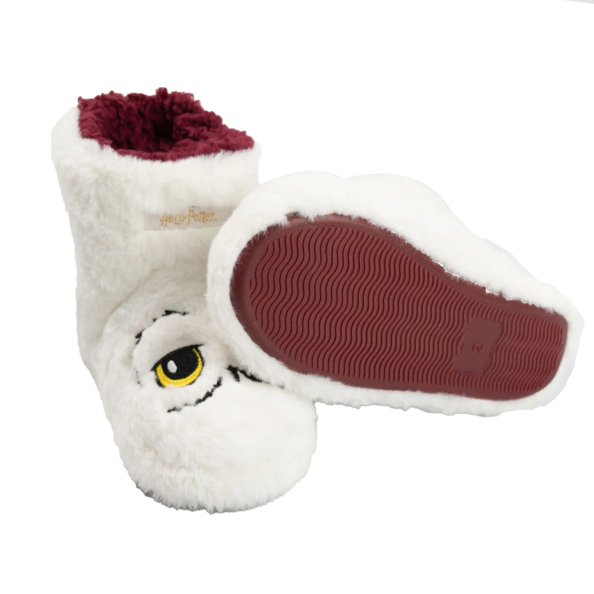 White - Lifestyle - Harry Potter Girls Hedwig Slipper Boots