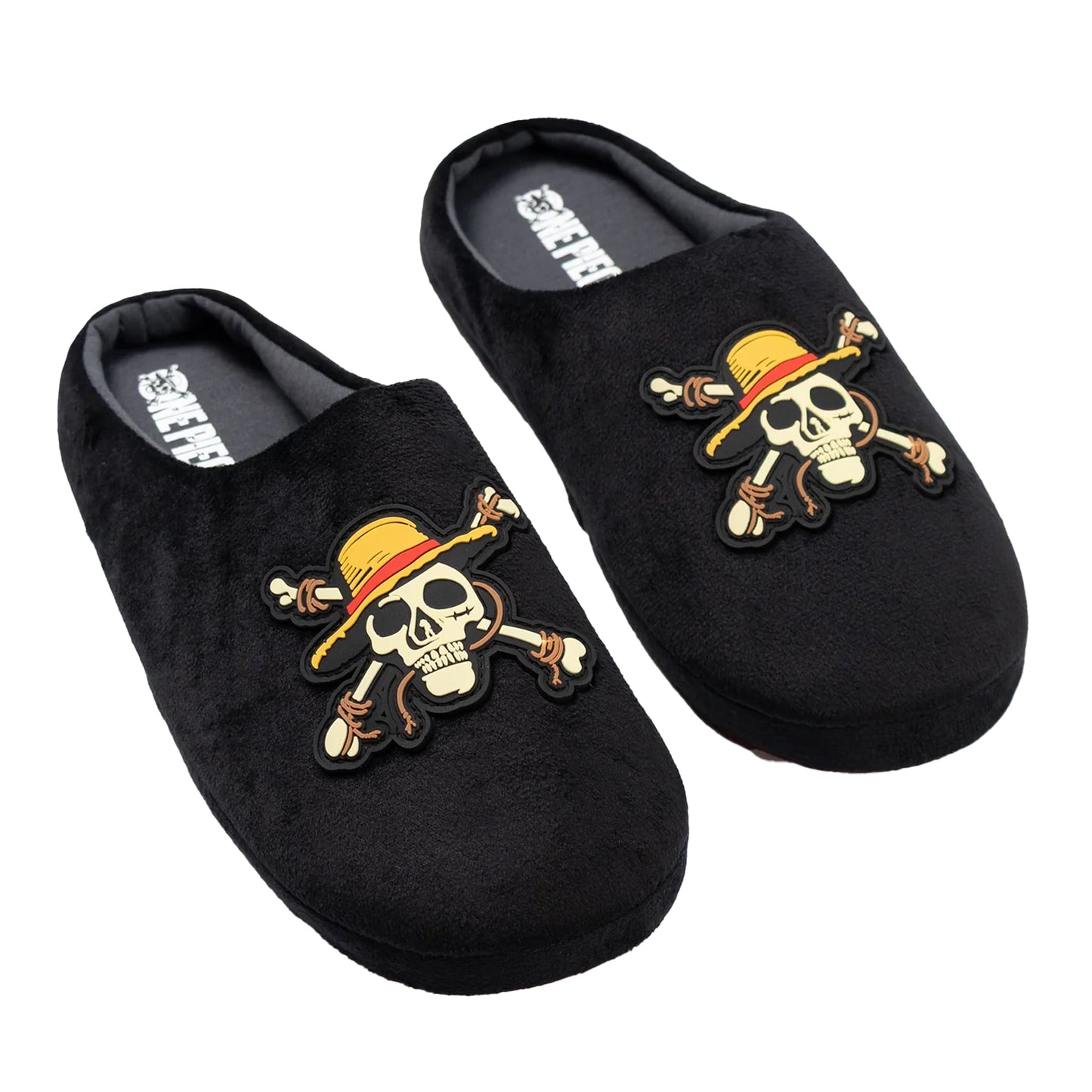Black - Lifestyle - One Piece Mens Logo Mule Slippers