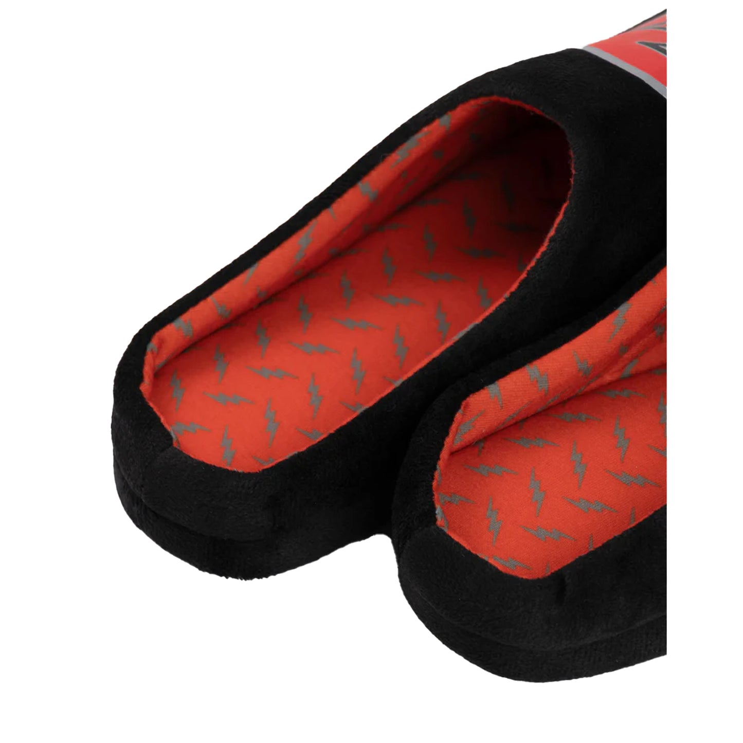 Black - Back - Foo Fighters Mens Logo Mule Slippers