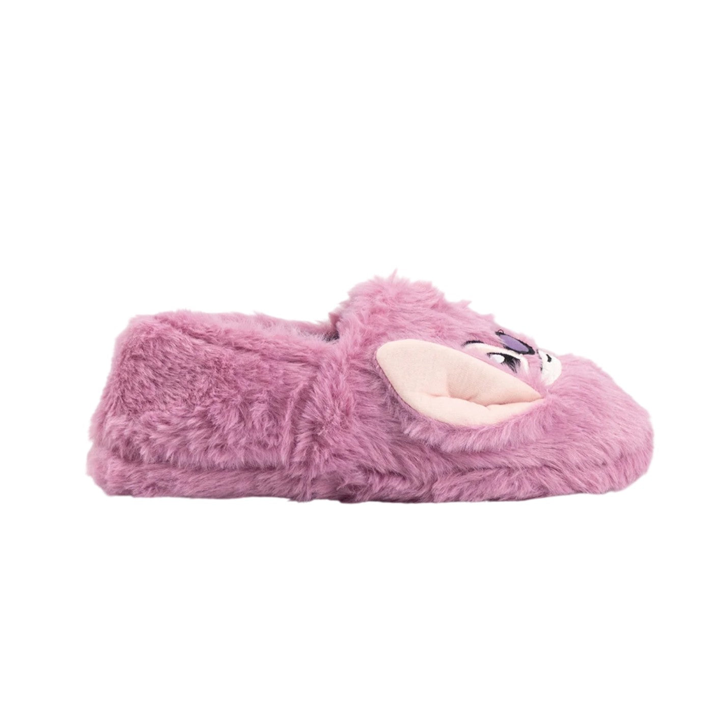 Purple - Back - Lilo & Stitch Girls Angel Slip-on Slippers