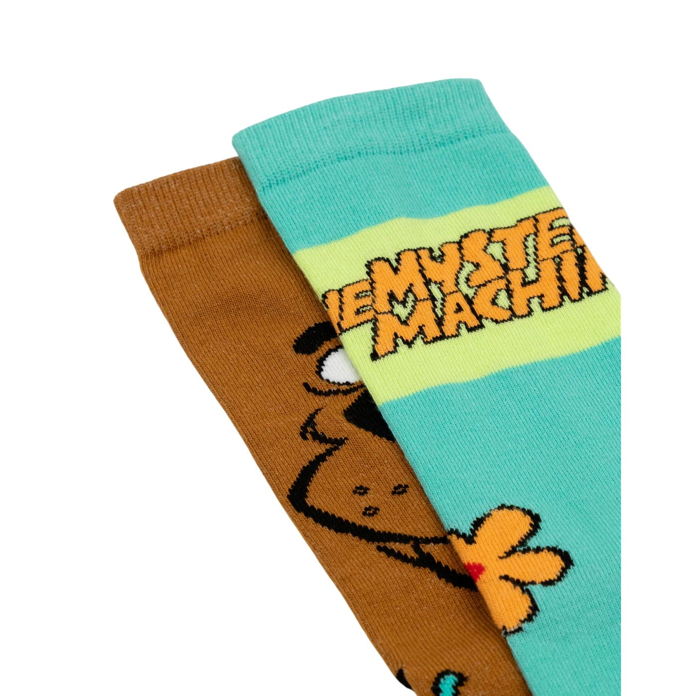 Multicoloured - Side - Scooby Doo Unisex Adult Character Calf-Length Socks (Pack of 3)