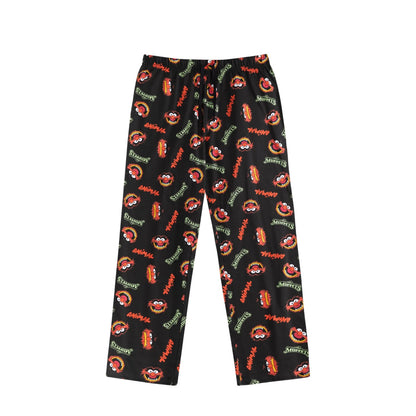 Black - Lifestyle - The Muppets Mens Animal Short-Sleeved Long Pyjama Set
