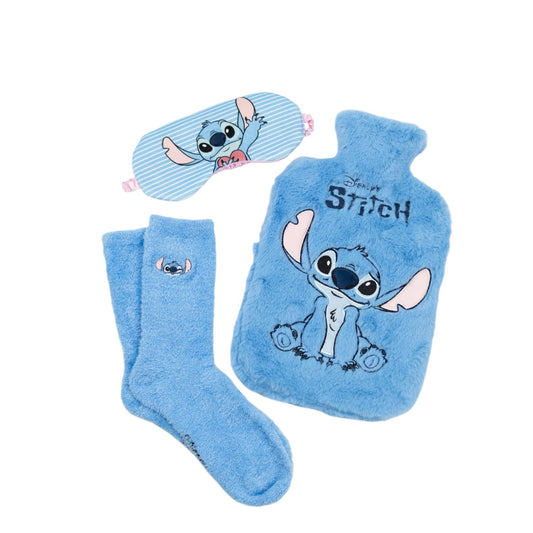 Blue - Front - Lilo & Stitch Stitch Hot Water Bottle Cover (Pack of 3)