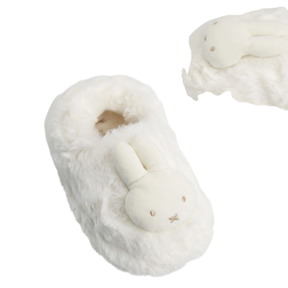 Cream - Lifestyle - Miffy Girls Character Face Mule Slippers