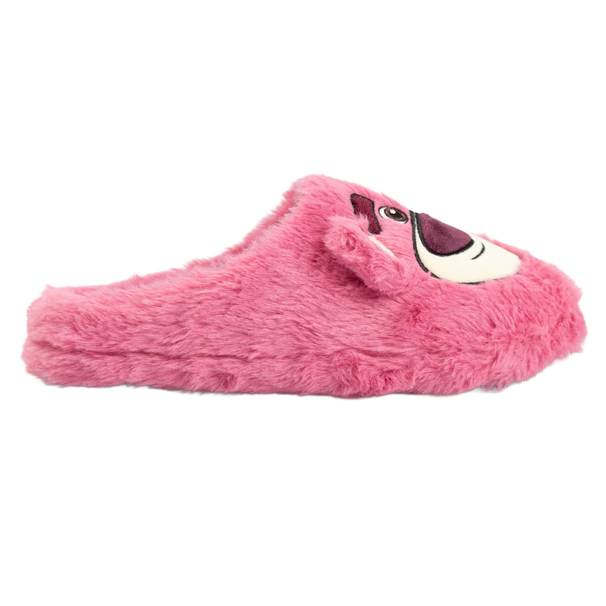 Pink - Back - Toy Story Womens-Ladies Lotso Slippers