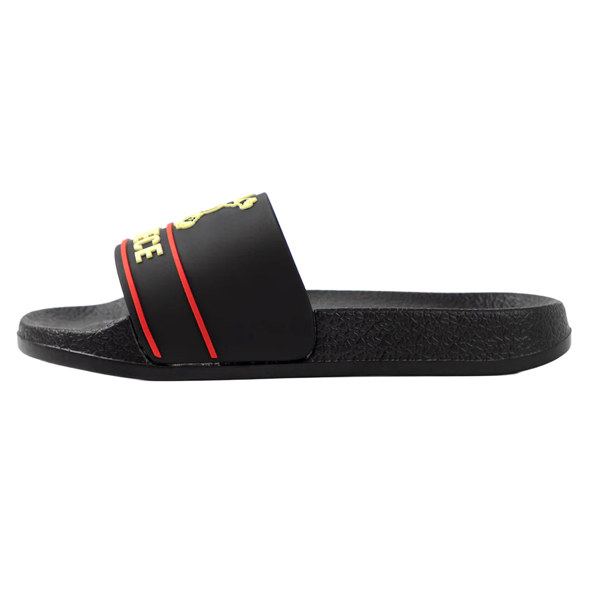 Black - Back - One Piece Boys Logo EVA Sliders