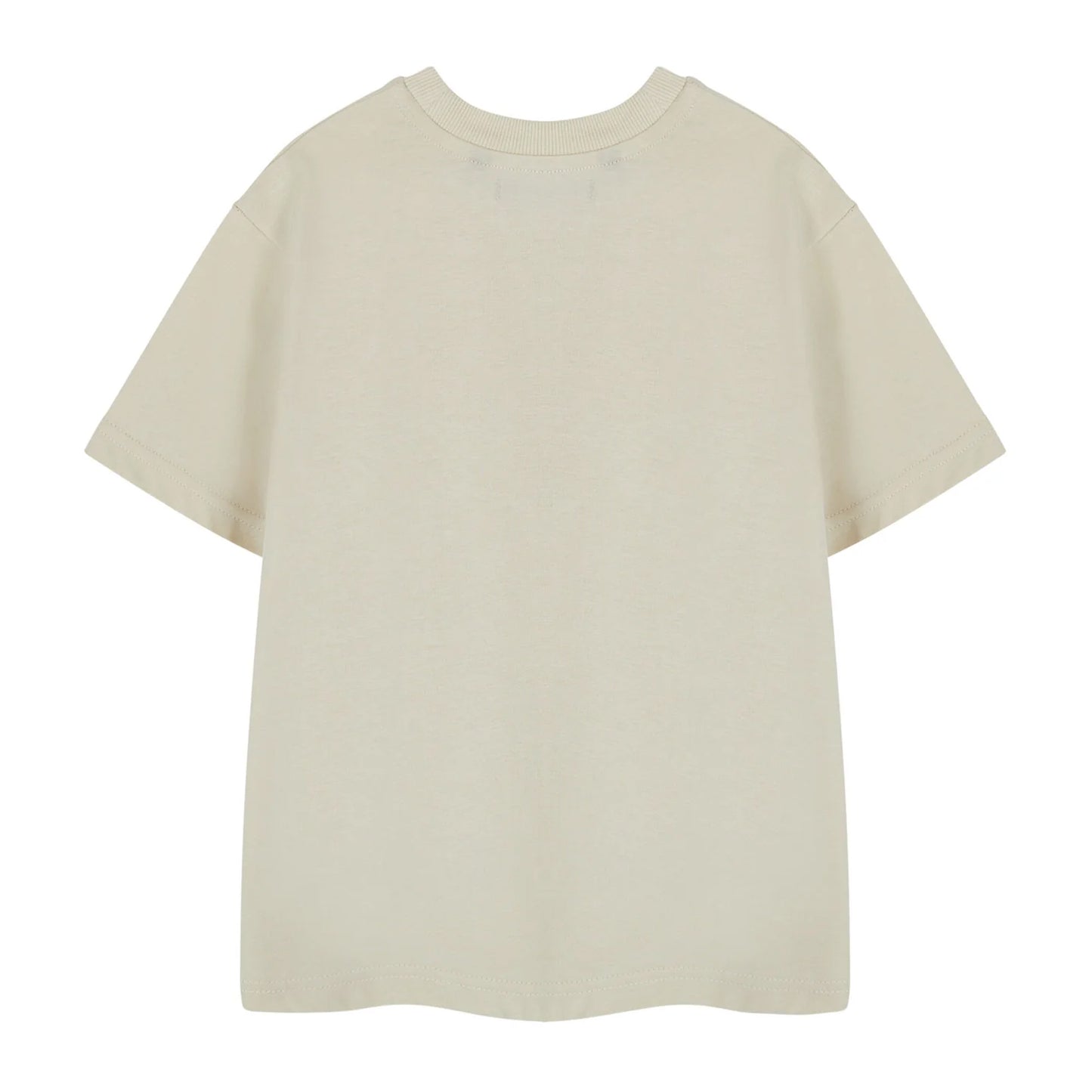 Beige - Back - Minecraft Boys Survival Mode Short-Sleeved T-Shirt