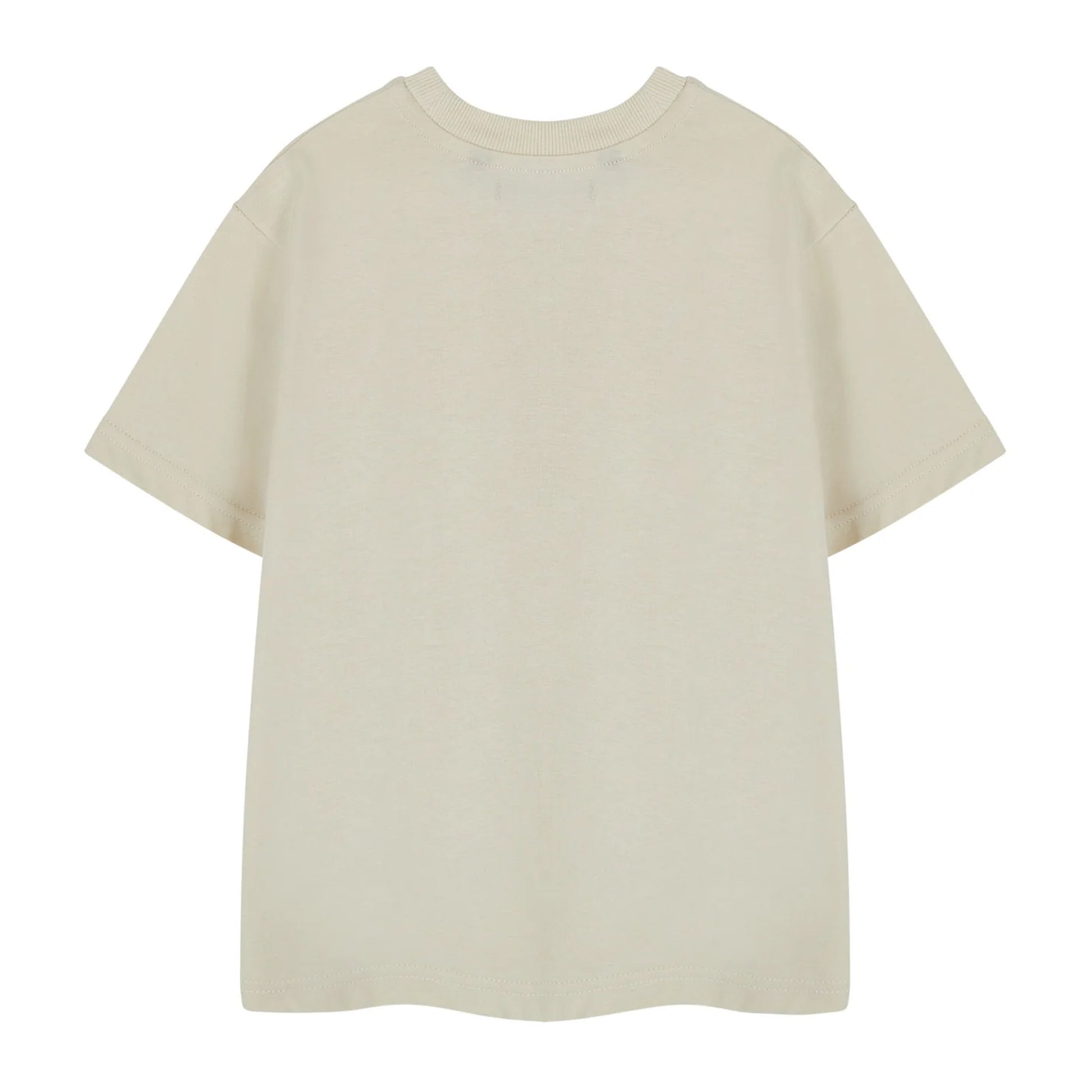 Beige - Back - Minecraft Boys Survival Mode Short-Sleeved T-Shirt