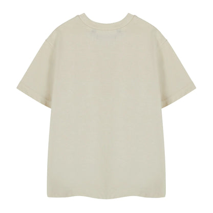 Beige - Back - Minecraft Boys Survival Mode Short-Sleeved T-Shirt