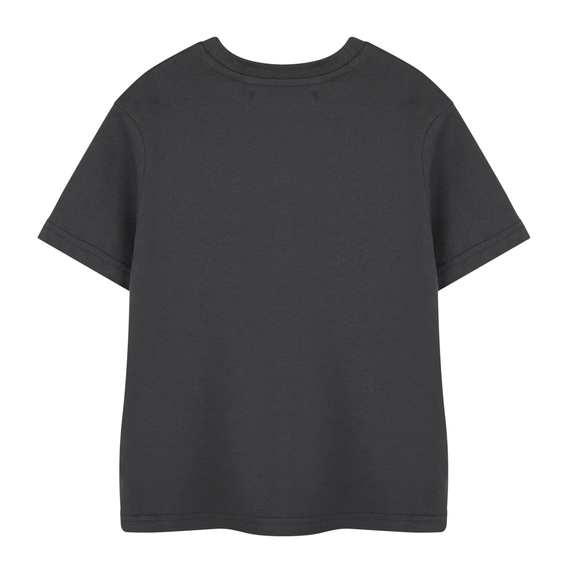 Grey - Back - Nirvana Childrens-Kids Rainbow Logo Short-Sleeved T-Shirt