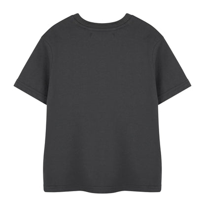 Grey - Back - Nirvana Childrens-Kids Rainbow Logo Short-Sleeved T-Shirt
