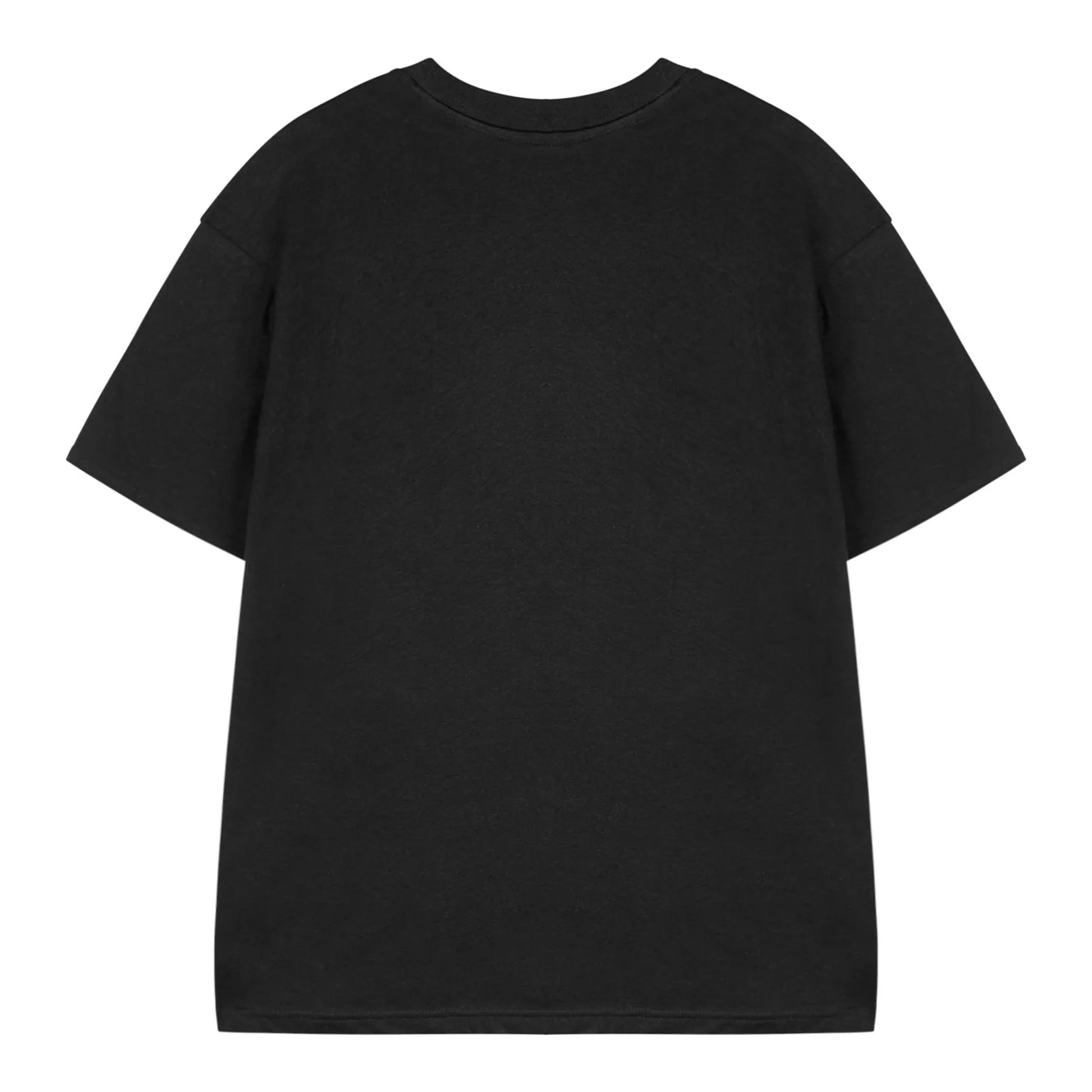 Black - Back - Minecraft Boys Hostile Behaviour Short-Sleeved T-Shirt