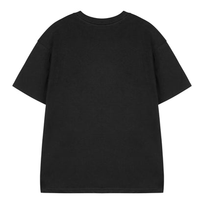 Black - Back - Minecraft Boys Hostile Behaviour Short-Sleeved T-Shirt