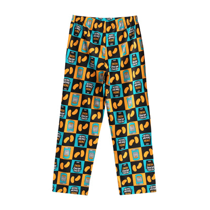 Multicoloured - Back - Heinz Mens Coffee Beans Lounge Pants