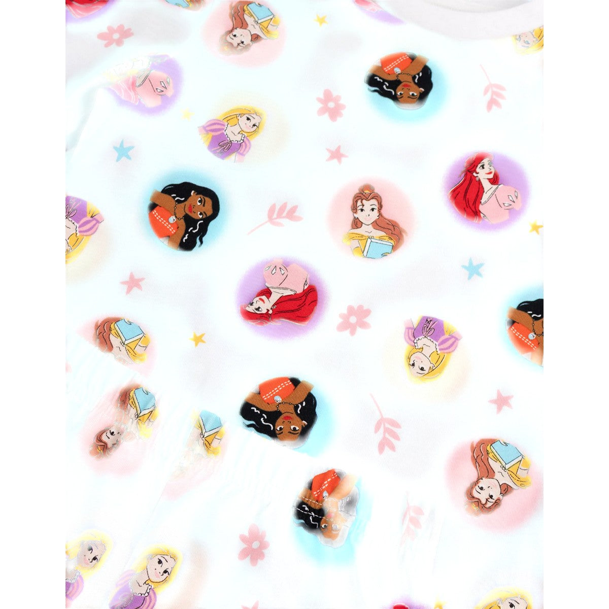 Multicoloured - Lifestyle - Disney Princess Girls Long-Sleeved Long Pyjama Set (Pack of 2)