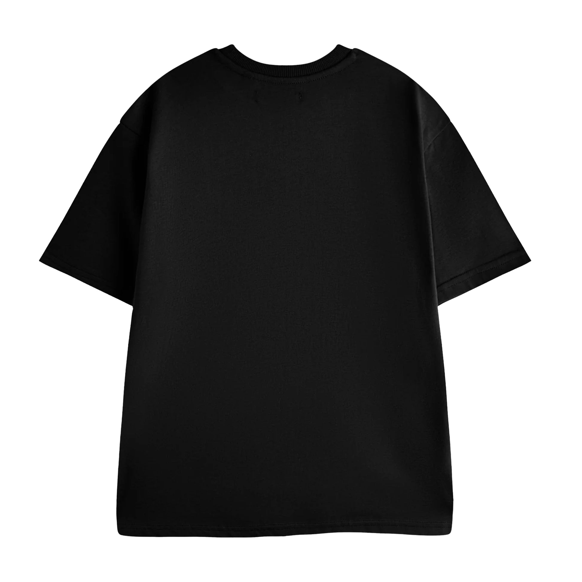 Black - Back - Foo Fighters Mens Logo Short-Sleeved Long Pyjama Set