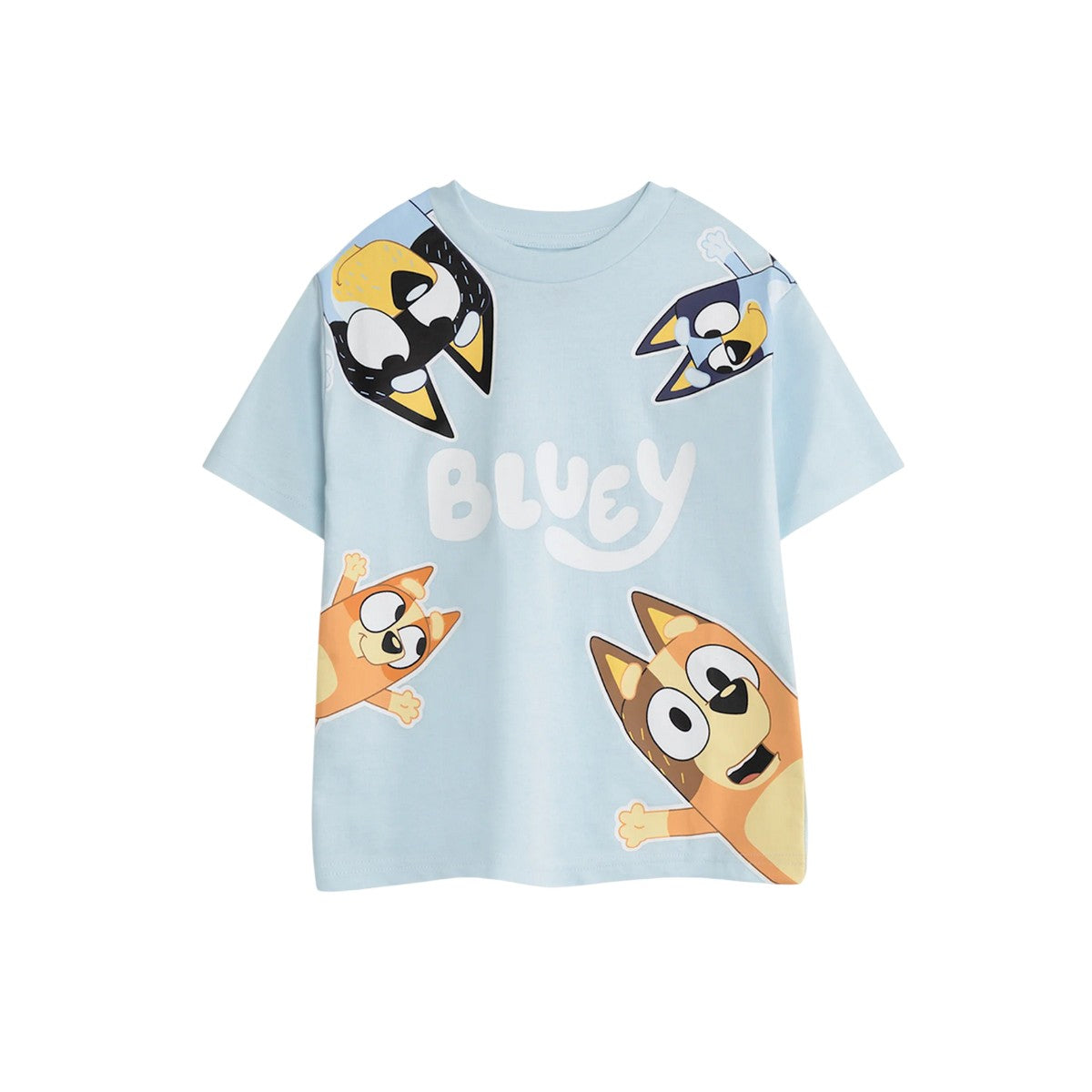 Multicoloured - Back - Bluey Boys Character Long Pyjama Set (Pack of 2)