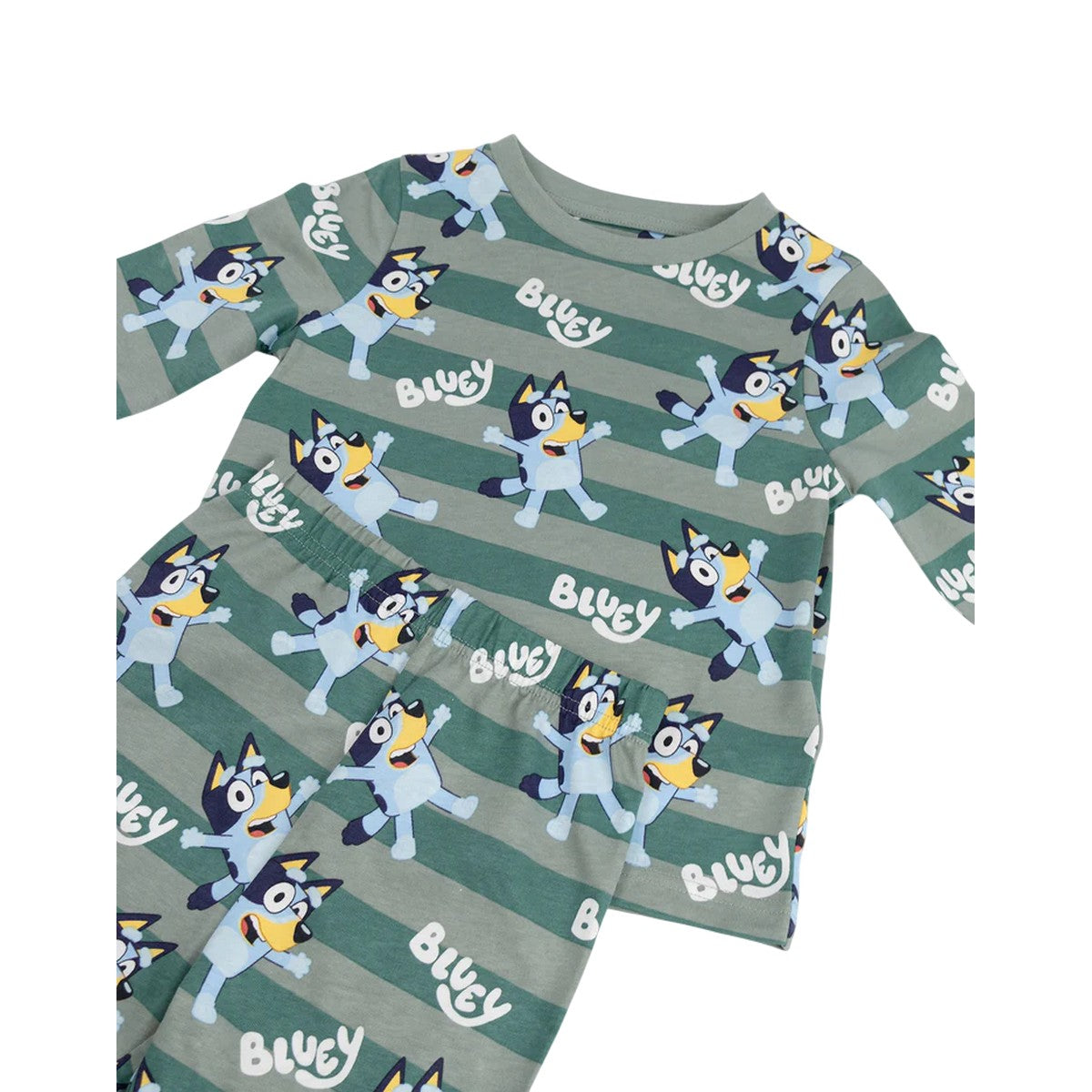 Multicoloured - Lifestyle - Bluey Boys Character Long Pyjama Set (Pack of 2)