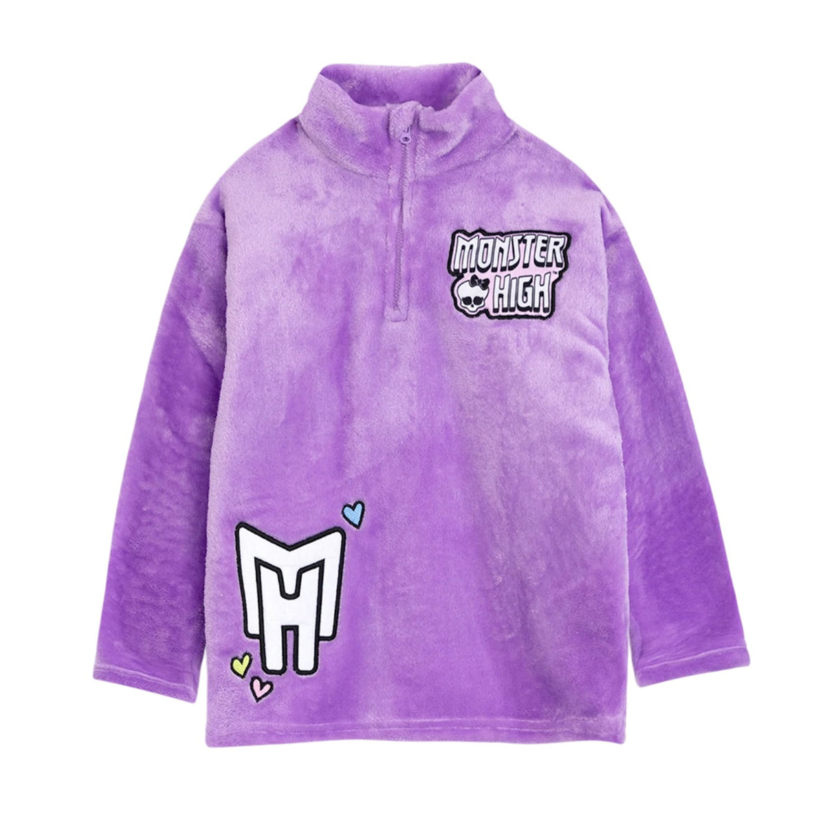 Multicoloured - Side - Monster High Girls Long-Sleeved Long Pyjama Set (Pack of 3)