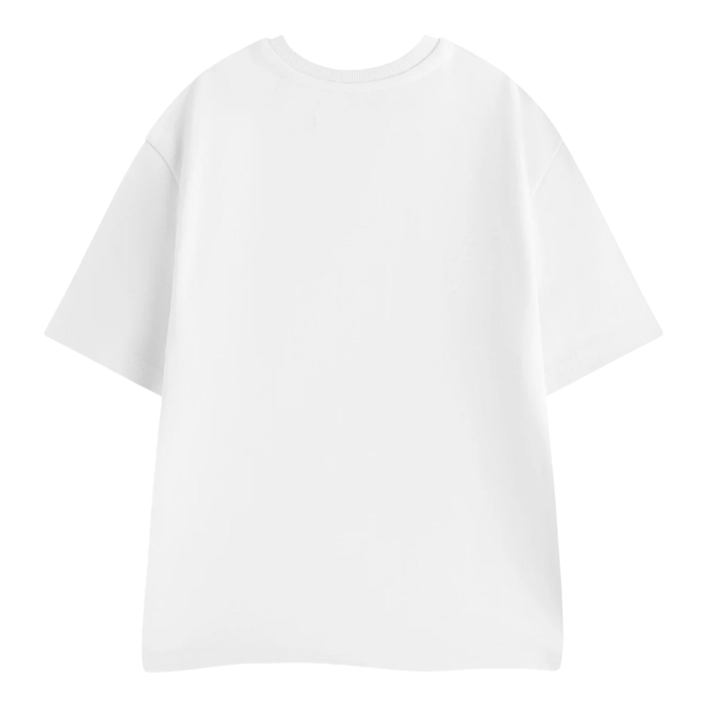 White-Grey - Back - Stranger Things Mens Logo Short-Sleeved Long Pyjama Set