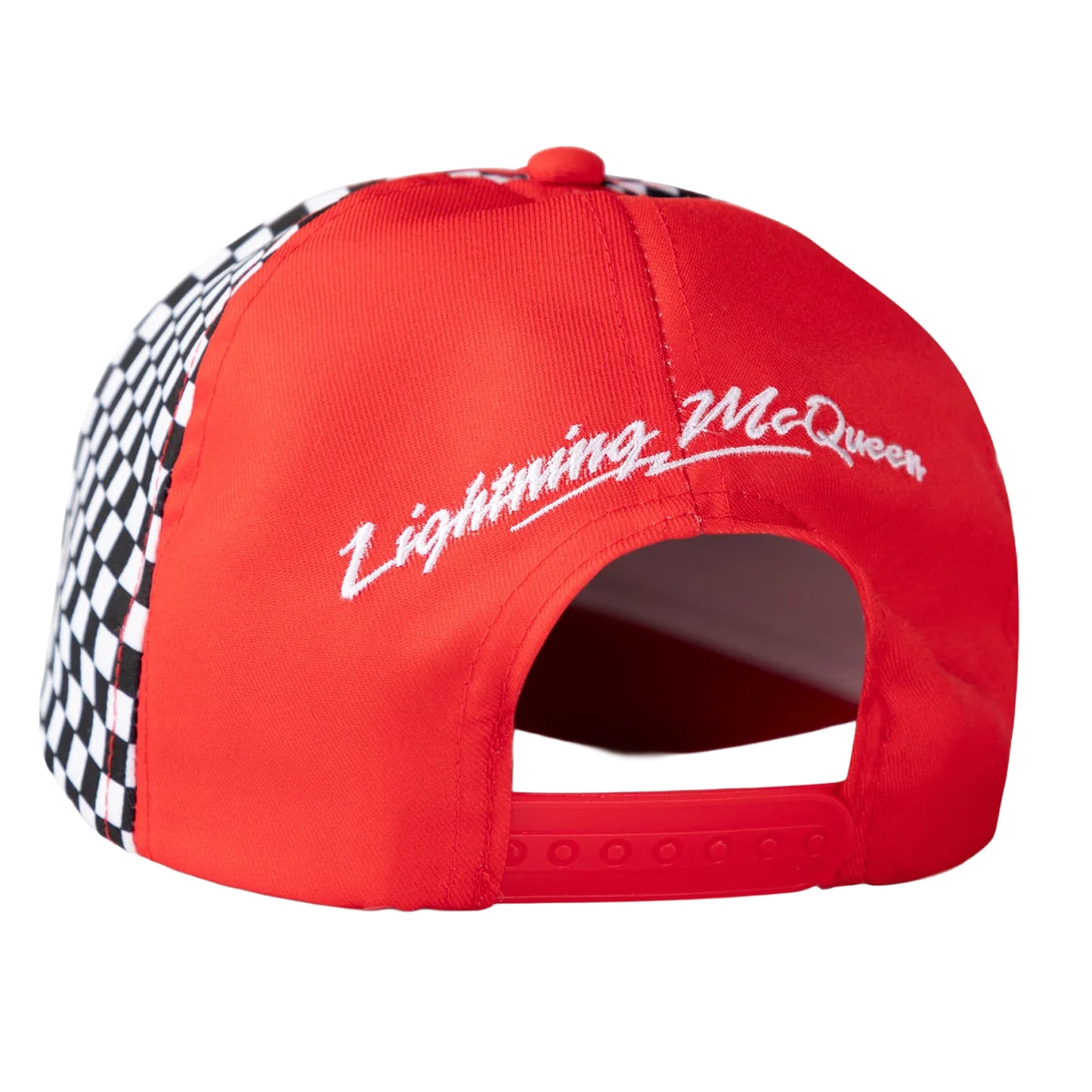 Red - Back - Cars Boys Lightning McQueen Baseball Cap