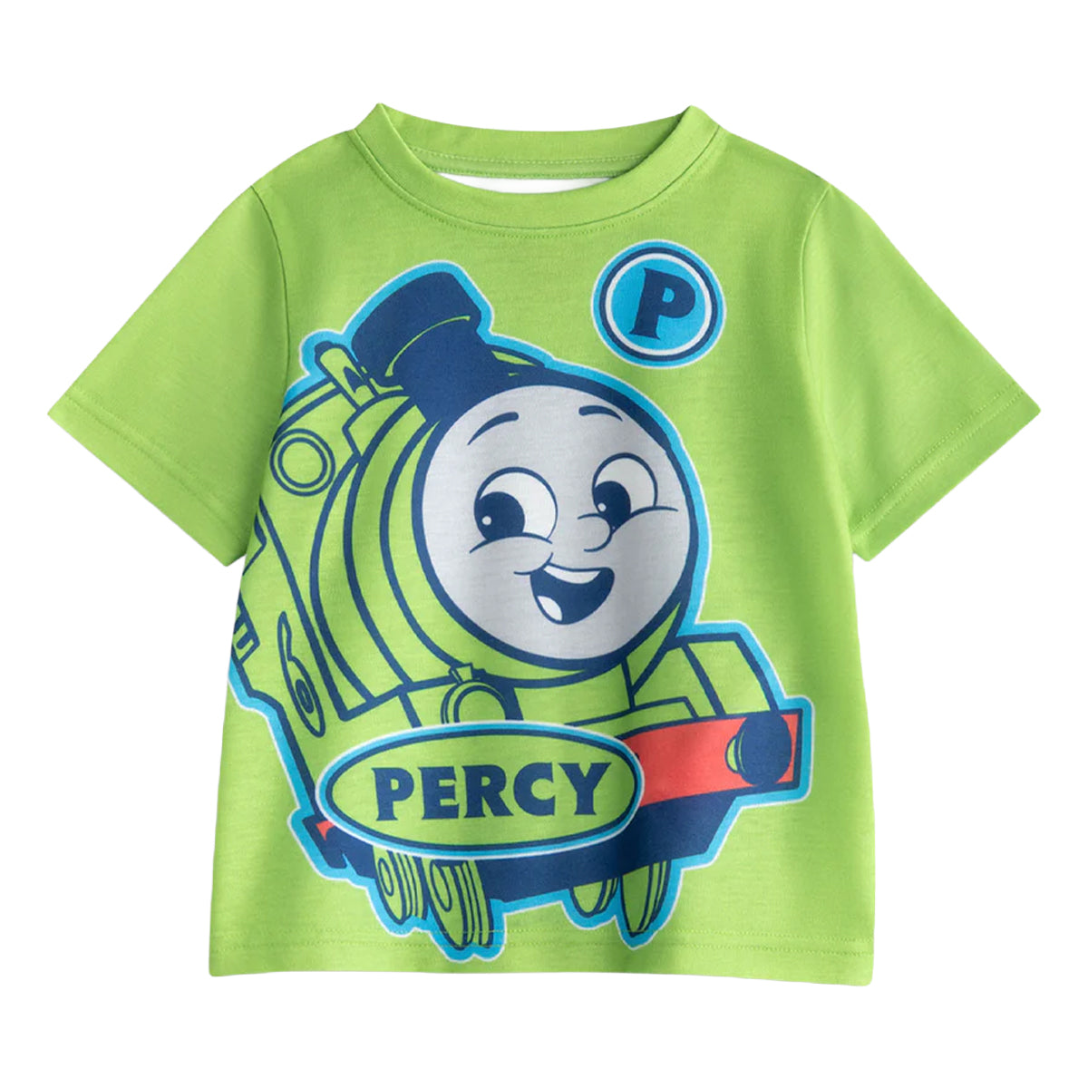 Blue-Green - Back - Thomas And Friends Boys Thomas And Percy Short-Sleeved Long Pyjama Set (Pack of 2)