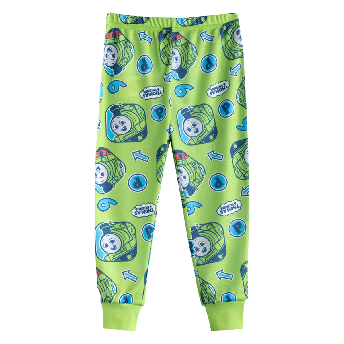 Blue-Green - Lifestyle - Thomas And Friends Boys Thomas And Percy Short-Sleeved Long Pyjama Set (Pack of 2)