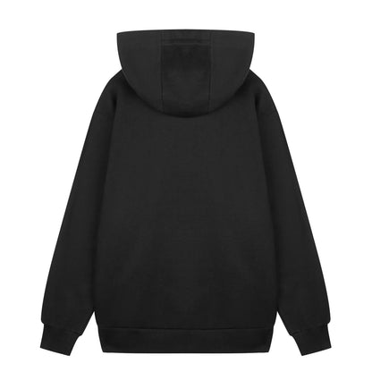 Black - Back - Nirvana Unisex Adult Sunset Logo Hoodie