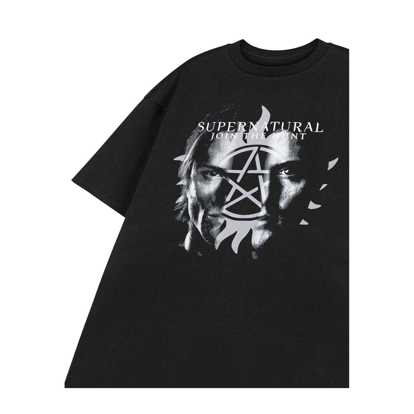 Black - Side - Supernatural Mens Join The Hunt Short-Sleeved T-Shirt