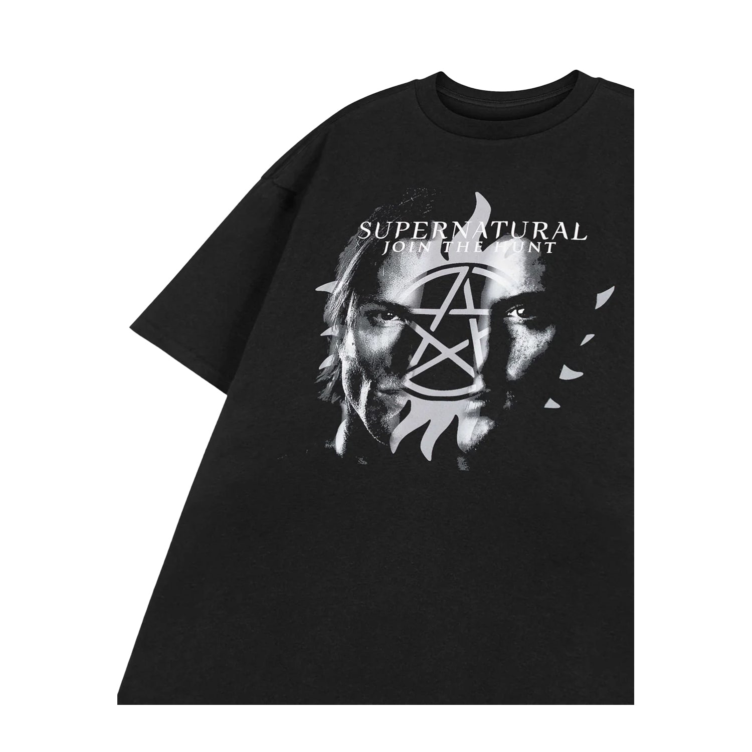 Black - Side - Supernatural Mens Join The Hunt Short-Sleeved T-Shirt