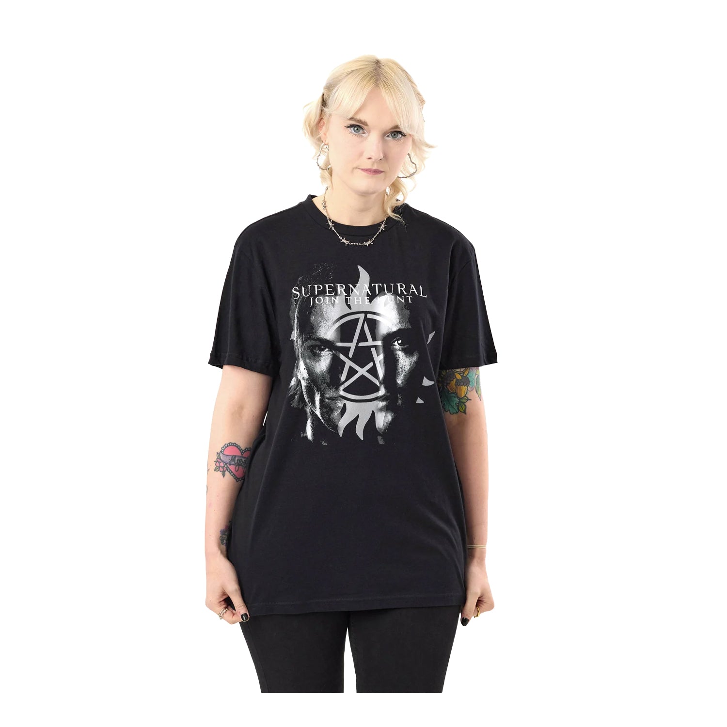 Black - Lifestyle - Supernatural Mens Join The Hunt Short-Sleeved T-Shirt