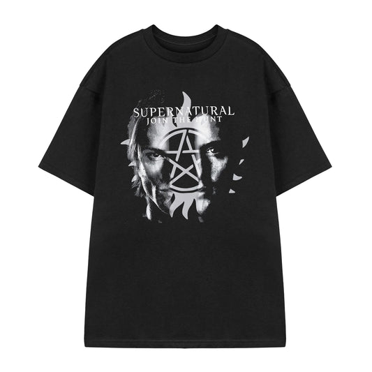 Black - Front - Supernatural Mens Join The Hunt Short-Sleeved T-Shirt