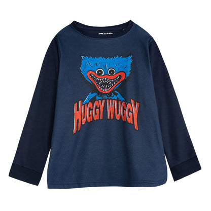 Navy-Royal Blue - Side - Poppy Playtime Boys Character Long Pyjama Set (Pack of 2)