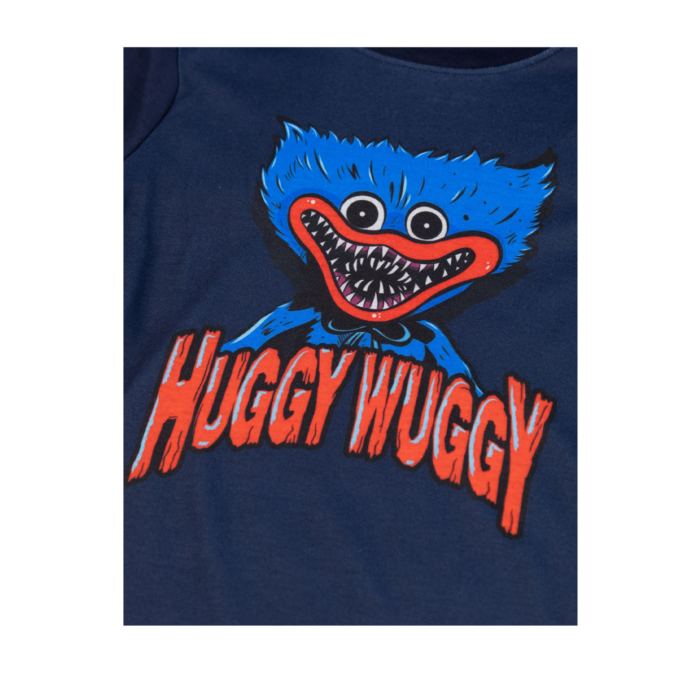 Navy-Royal Blue - Pack Shot - Poppy Playtime Boys Character Long Pyjama Set (Pack of 2)