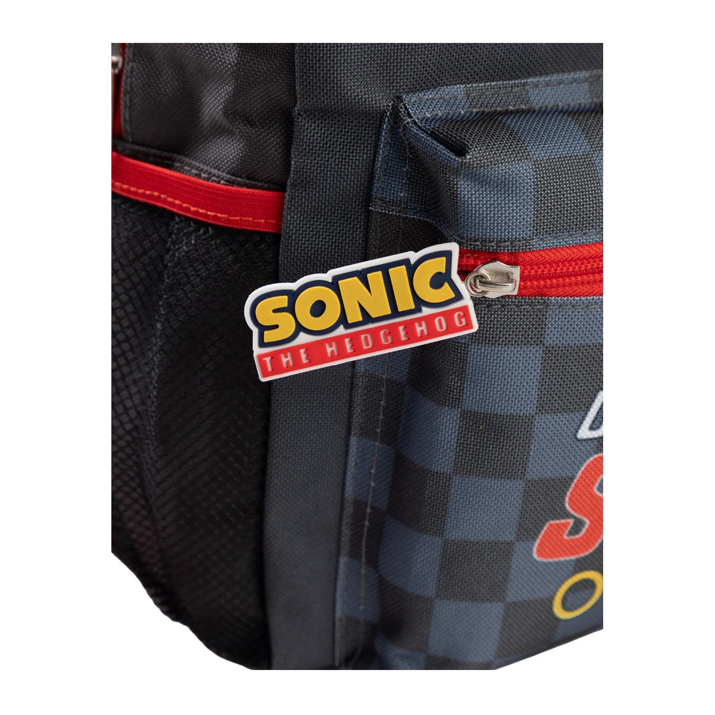Grey - Pack Shot - Sonic The Hedgehog Childrens-Kids Shadow Backpack