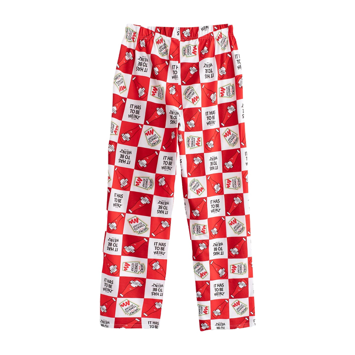 Red - Back - Heinz Mens Ketchup Lounge Pants