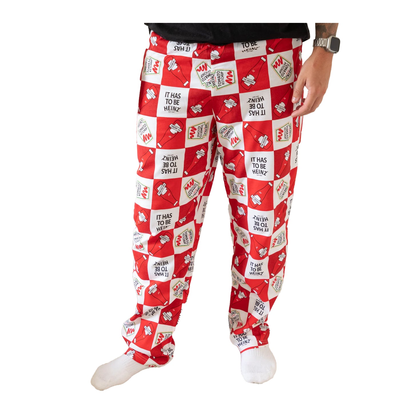 Red - Lifestyle - Heinz Mens Ketchup Lounge Pants