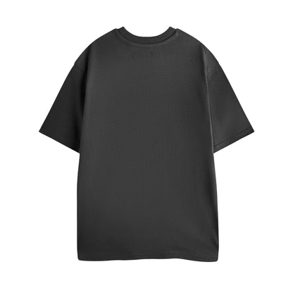 Grey - Back - Pingu Unisex Adult Retro Short-Sleeved T-Shirt