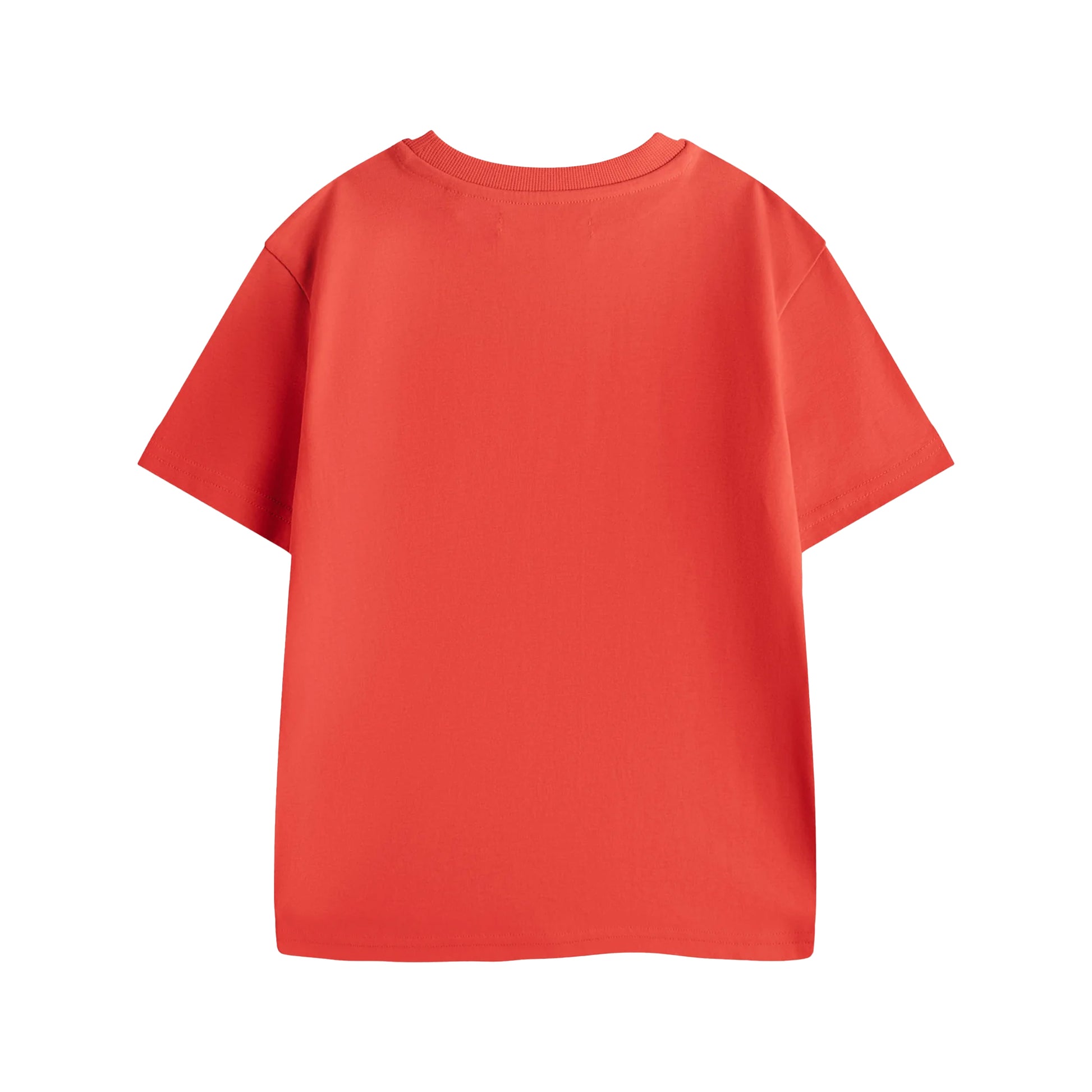 Red - Back - Sesame Street Childrens-Kids Elmo T-Shirt