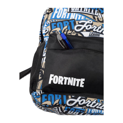 Multicoloured - Side - Fortnite Childrens-Kids Logo Backpack