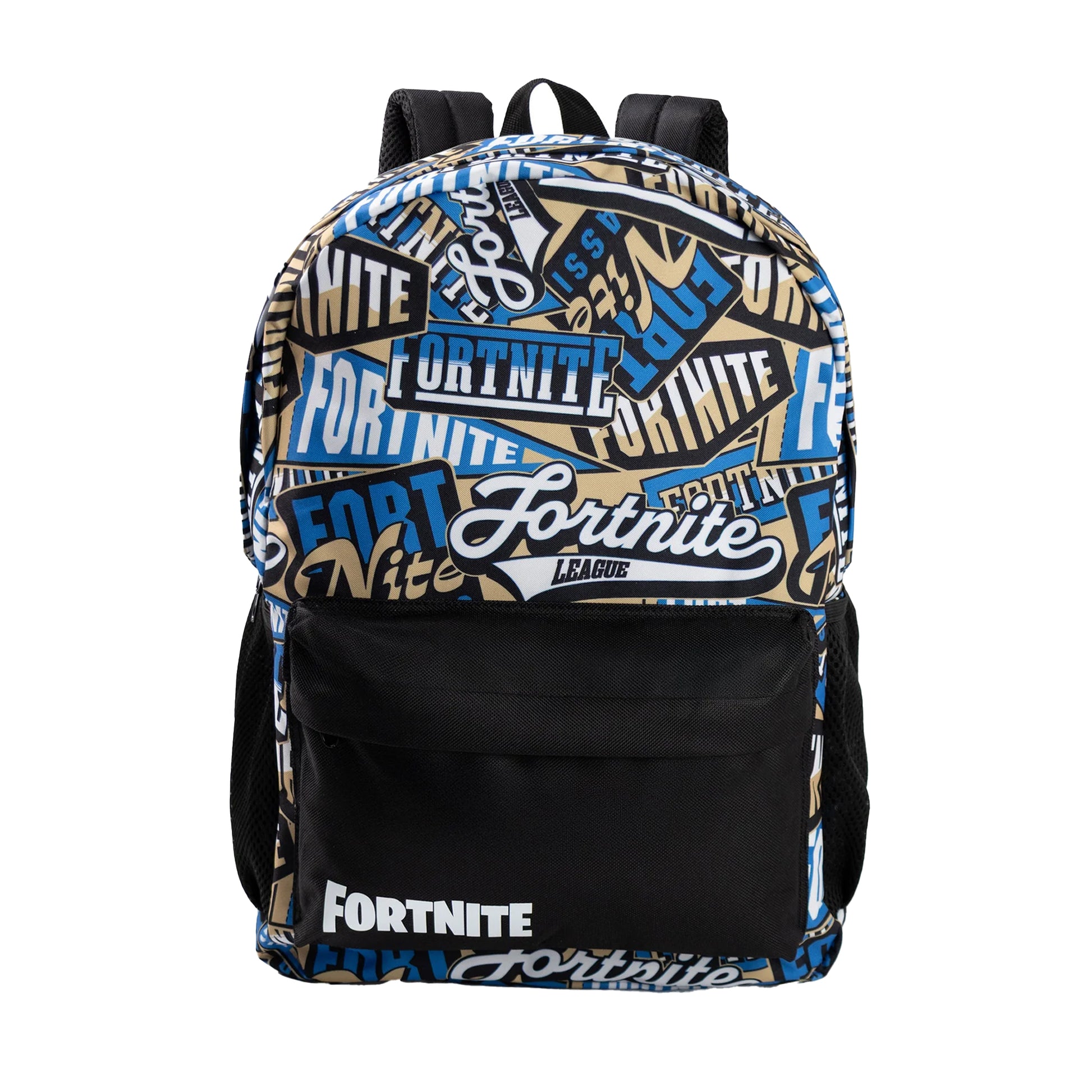 Multicoloured - Front - Fortnite Childrens-Kids Logo Backpack