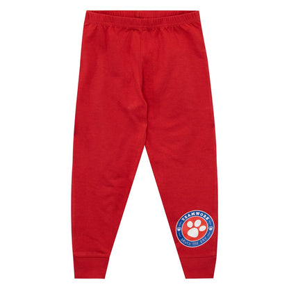Blue - Side - Paw Patrol Boys Chase & Marshall Long Pyjama Set